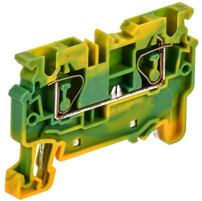 ARMAFIX Клемма пруж. CX4 PE 4мм2 проходная зазем. | AF-CT41-00-K52-004 | IEK — IEK (ИЭК)
