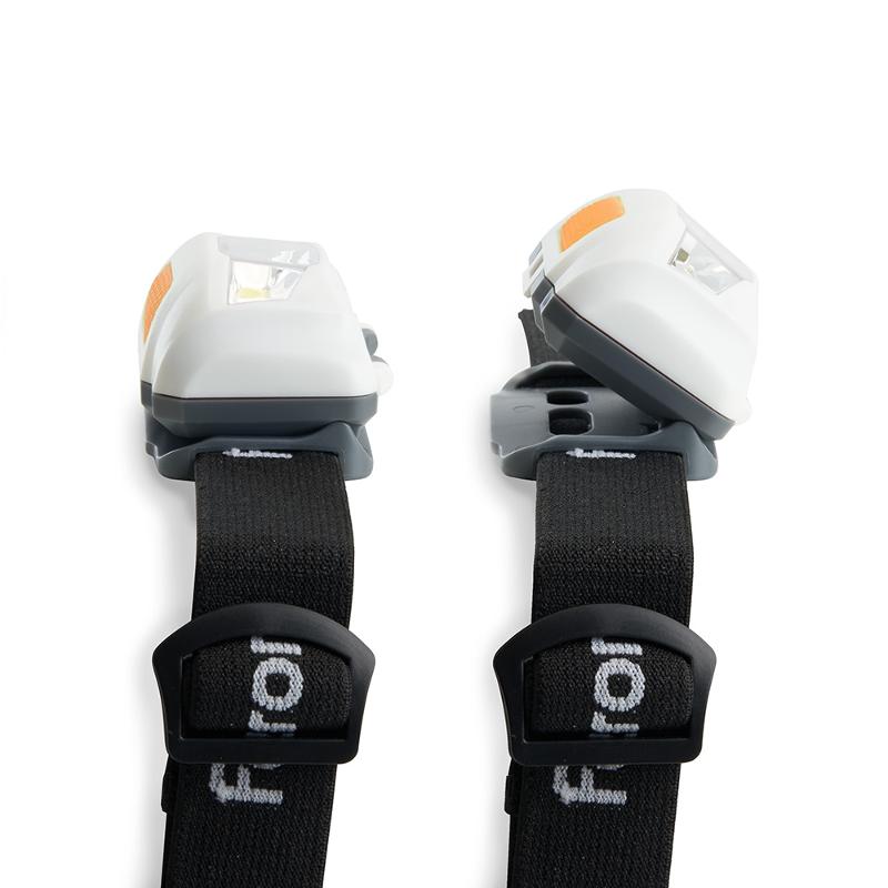 Фонарь налобный светодиодный, работающий от батареек 3*AAA, 1LED+2RED, IP44, пластик, TH2302 | 41681 | FERON — миниатюра 2
