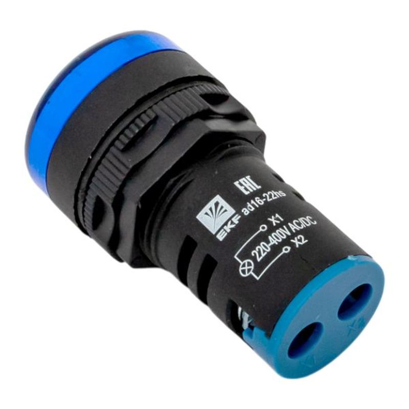 Матрица светодиодная AD16-22HS синяя 220-400В AC/DC | ledm-ad16-b-230acdc | EKF — миниатюра 5