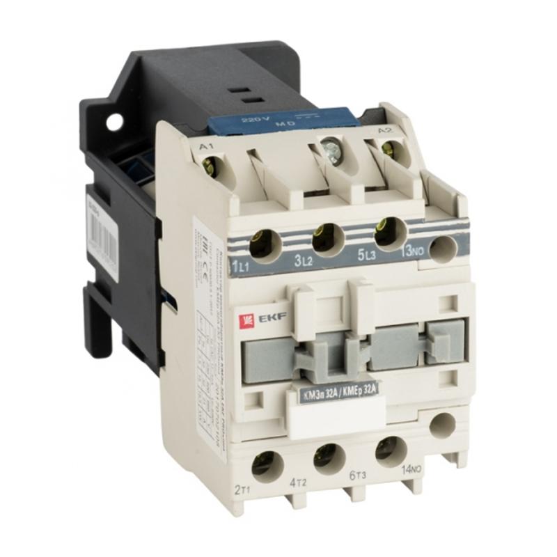 Контактор малогабаритный КМЭп 32А 24В DC 1NO EKF PROxima | ctr-s-32-24-p | EKF — EKF