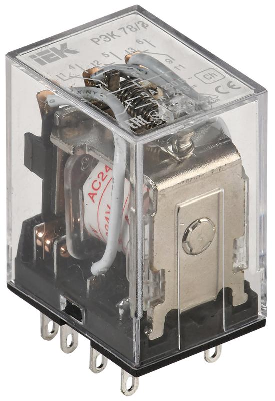 Реле РЭК78/3(MY3)  5А  24В АC  | RRP20-3-05-024A | IEK — IEK (ИЭК)