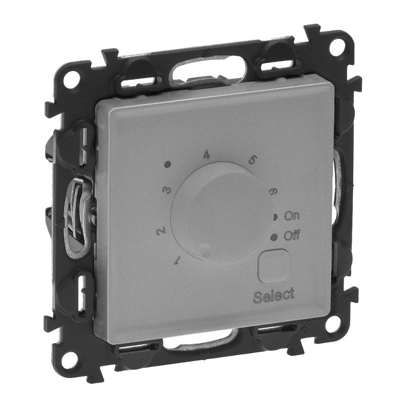 Valena LIFE DIY Алюминий Регулятор тёплого пола 16А 250В | 752334 | Legrand — Legrand