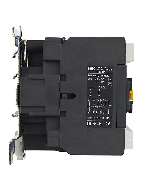 Контактор КМИ-35012 50А 230В/АС3 1НО;1НЗ  | KKM31-050-230-11 | IEK — миниатюра 5