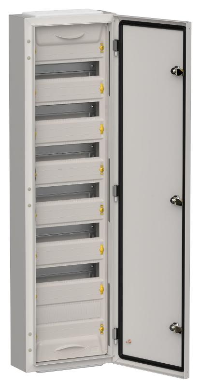 TITAN 5 Корпус металлический ЩРн-84 (1х84) 1085х310х140 IP54 серый  | TI5-50-N-084-54-7035 | IEK — IEK (ИЭК)
