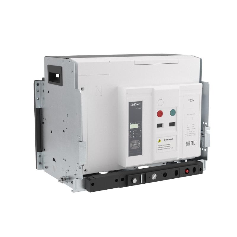 Воздушный автоматич. выкл. YON pro ANX25X 4P 2500 А 100 кА,  тип. M, расц. ETA, выкат., гор. подкл.,  упр. 220 В AC | ANX25XM4DH522200K | DKC — миниатюра 1