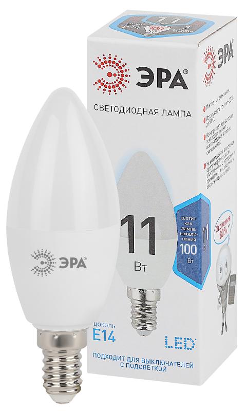 Лампа светодиодная LED 11Вт Е14 4000К СТАНДАРТ smd B35-11w-840-E14 | Б0032982 | ЭРА — миниатюра 8