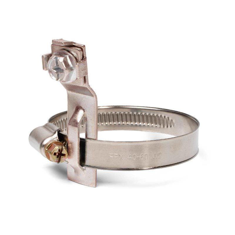 Хомут заземления УХЗ (INOX) (16-25)/W2 | 83243 | Fortisflex — Fortisflex