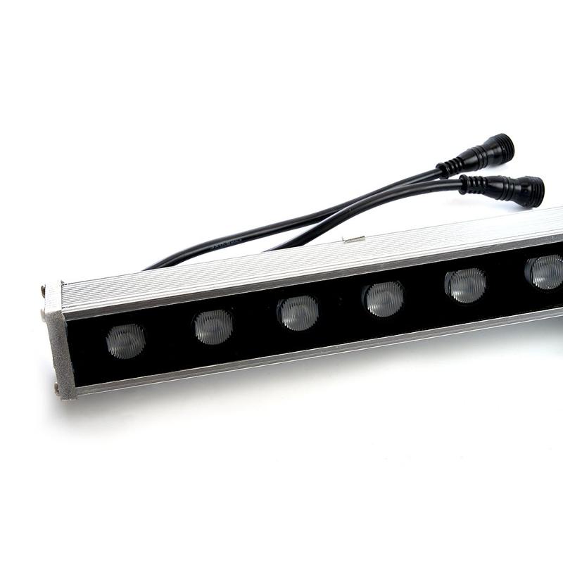 Прожектор архитектурный светодиодный линейный с DMX LL-892 18LED RGB, 1000*40*48mm, 18W 24V, IP65 | 32258 | FERON — миниатюра 2
