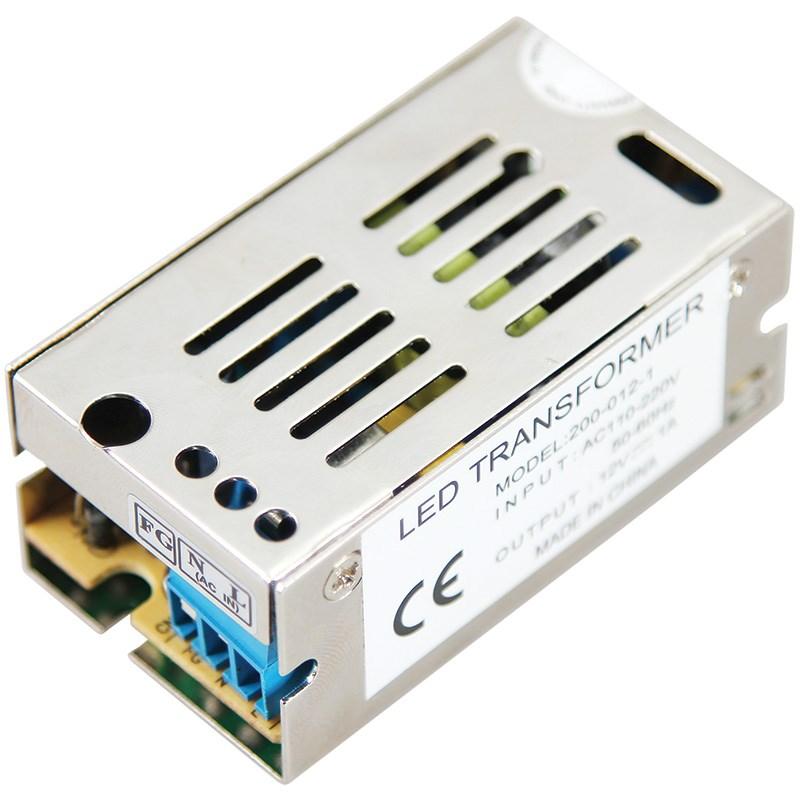 Источник питания 220V AC/12V DC, 1A, 12W с разъёмами под винт, без влагозащиты (IP23) | 200-012-1 | REXANT — REXANT