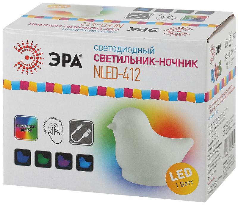 Светильник настольный NLED-412-1W-W белый | Б0041089 | ЭРА — миниатюра 2