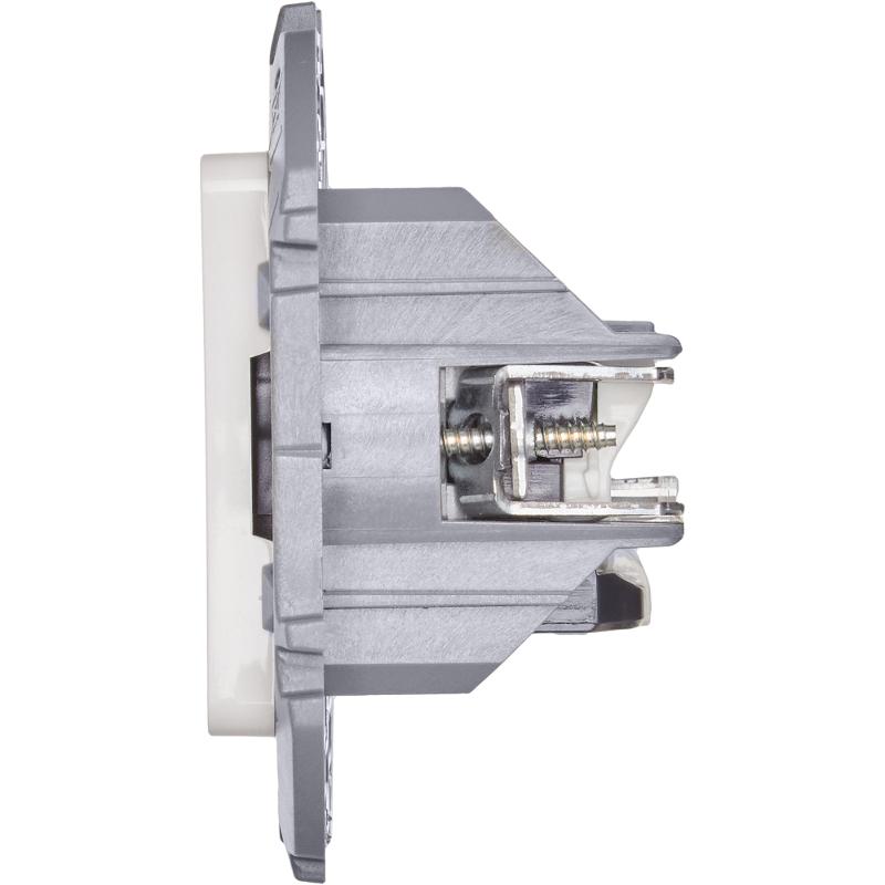 Inspiria Белый Розетка 2-ая компьютерная RJ45 С/У категория 5e UTP — миниатюра 5