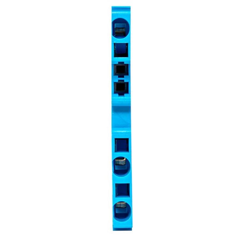 Колодка клеммная пружинная JXB-ST-2.5 28А 3 вывода синяя EKF | plc-jxb-st-2.5-3-blue | EKF — миниатюра 14