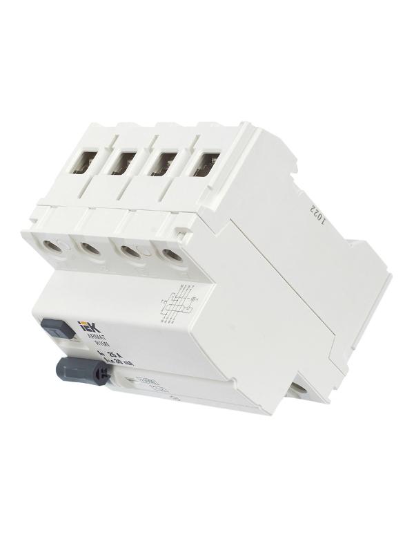 Выключатель дифференциальный (УЗО) R10N 4P 25А 30мА тип A ARMAT | AR-R10N-4-025A030 | IEK — миниатюра 22