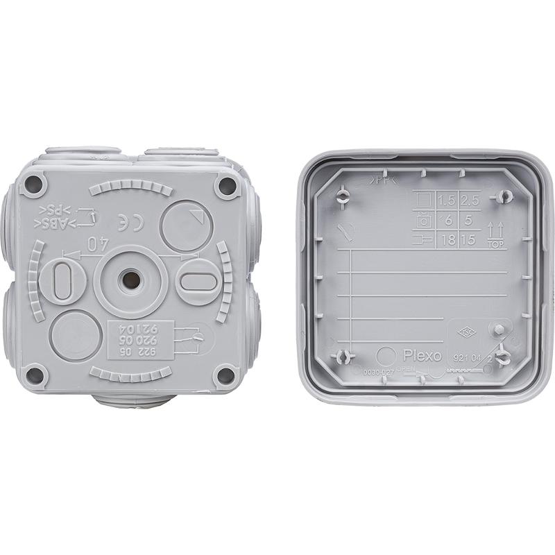 Коробка распределительная Plexo IP55 65х65х40мм — миниатюра 2