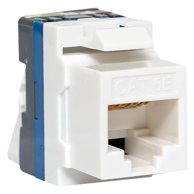 Модуль Keystone TERACOM CS Cat.5E неэкранированный 110 IDC 180 градусов самозажимной (Toolless) серый | TRCS-KSTN-RT180-5EUTP-GY | EKF — EKF