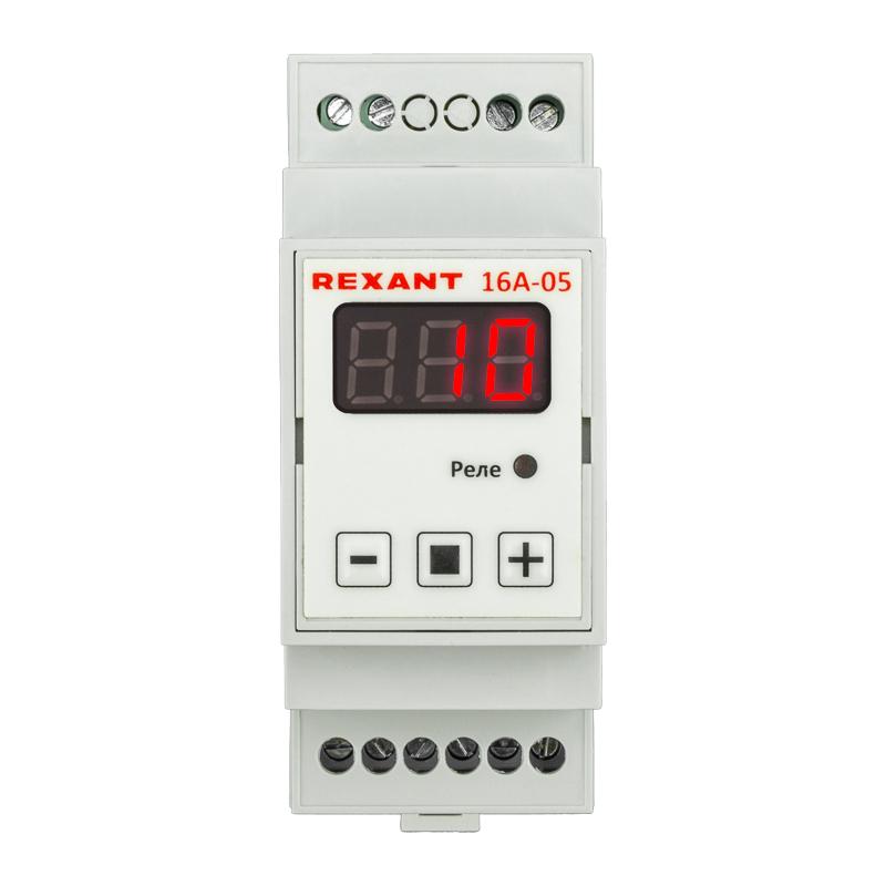 Терморегулятор TermoStat 16A-05 (на DIN-рейку) | 51-0830 | REXANT — REXANT