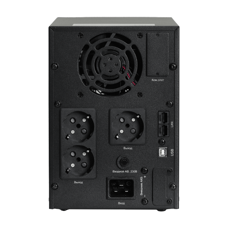 ИБП Smart-Save SMT-Tower Systeme Electric 1500 ВА, 230 В, 1:1, Внутренние АКБ 24В, 3хShuko — миниатюра 4
