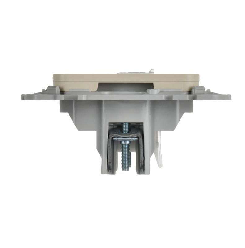 FLITE Розетка 2-ая RJ45/TV кат.5Е UTP РКТВ5е-2-0-ФлСл сливочный | FI-AK22-1-K86 | IEK — миниатюра 5