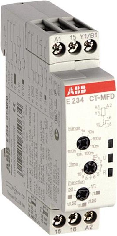 Реле времени CT-MFD.12 модульное многофункц.(7 функций )24-48B DC.24- 240B AC1ПК | 1SVR500020R0000 | ABB — ABB