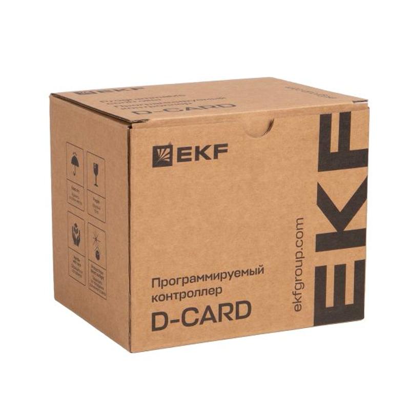 Контроллер программируемый логический (ПЛК) EC321 токоподающий D-CARD |PLC-EC321-S-DCD | EKF — миниатюра 14