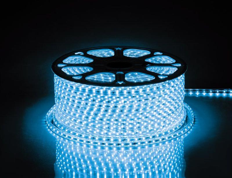 Лента светодиодная LS704/LED-RL 60SMD(2835)/м 4.4Вт/м 220V IP65, длина 100м, синий | 26242 | FERON — фото 1 | Sento