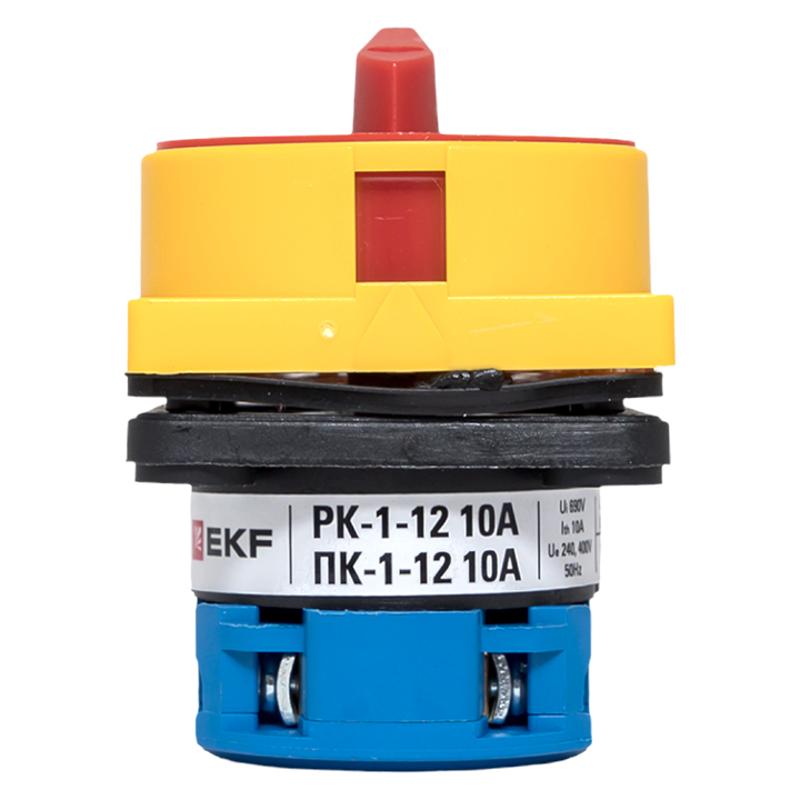 Переключатель кулачковый ПК-1-12 10А 2P "0-1" с блокировкой IP65  PROxima |pk-1-12-10-a65| EKF — миниатюра 7