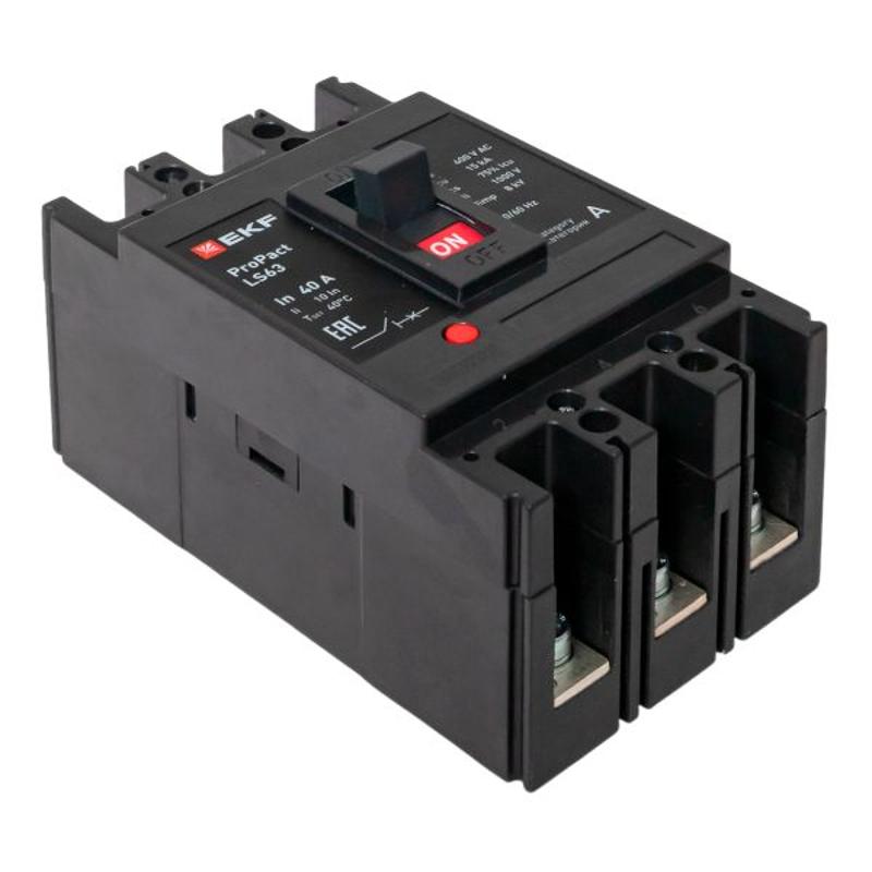 Выключатель автоматический LS63 15кА 3P 40А ProPact | mccb-63-15-3-40-ls | EKF — миниатюра 8
