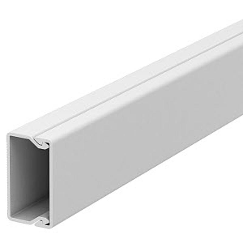 Мини-канал WDK с крышкой 20x35x2000 мм (высота борта 20 мм, крышка 35 мм) ПВХ светло-серый RAL 7035 | 6026354 | OBO Bettermann — OBO Bettermann