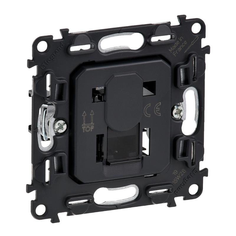 Valena Мех IN'MATIC Розетка 1-ая комп, RJ45, кат.6 STP | 753046 | Legrand — Legrand