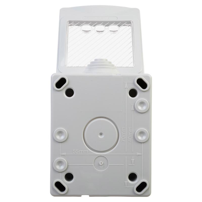 Коробка для настенного монтажа "Avanti", IP55, серая, 2 модуля | 4403932 | DKC — миниатюра 3