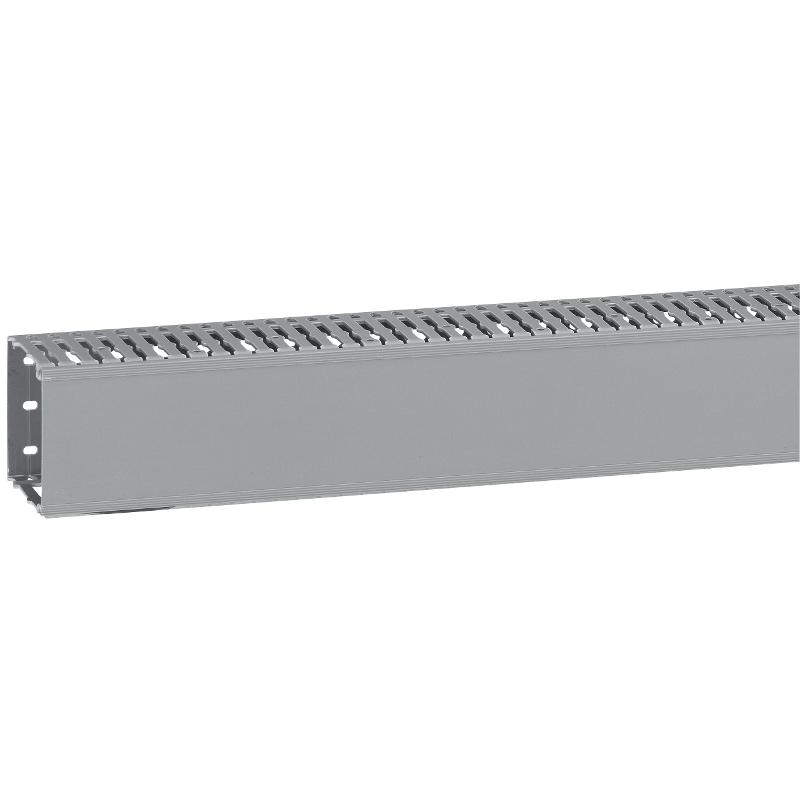 Кабель-канал (крышка + основание) Transcab - 80x80 мм - серый RAL 7030 | 636117 | Legrand — Legrand