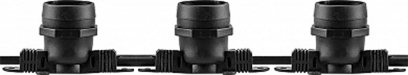 Гирлянда CL50-100 Белт-лайт 230V черный IP65 100м | 29882 | Feron — миниатюра 1