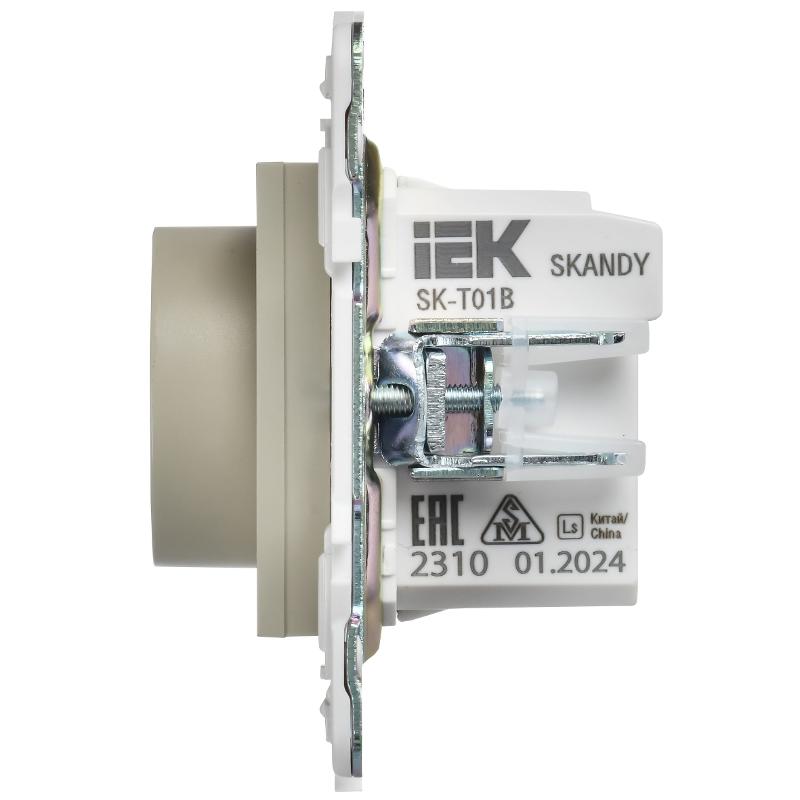 SKANDY Термостат электронный с индикацией SK-T01B бежевый  | SK-RT11-K10 | IEK — миниатюра 5
