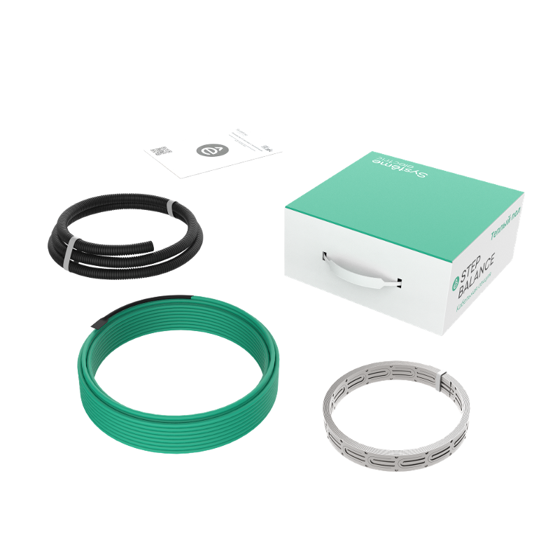 STEP BALANCE Секция кабельная (теплый пол) SBC018028, 18 Вт/м, 504 Вт, 28 м | SBC018028 | SE — Systeme Electric