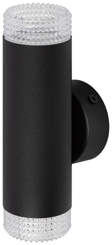 Светильник настенный  WL50 BK/TR 2*GU10 2*12Вт IP20 черный, прозрачный | Б0061194 | ЭРА — миниатюра 4