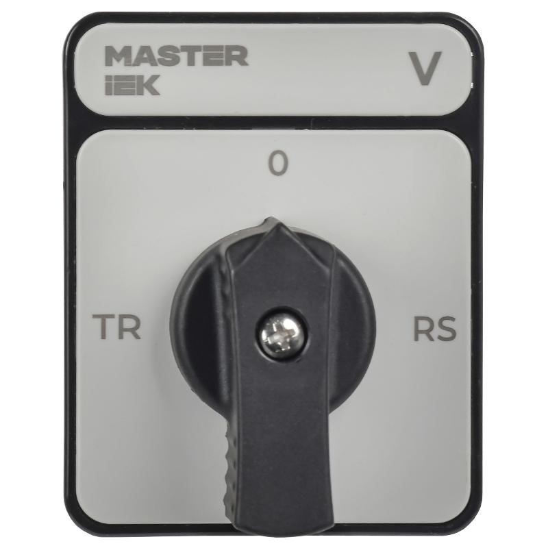 Перекл. кулачк. станд. черн. рук. 10А сх. 67 MASTER | MI-CS10-010-067-K02 | IEK — миниатюра 2