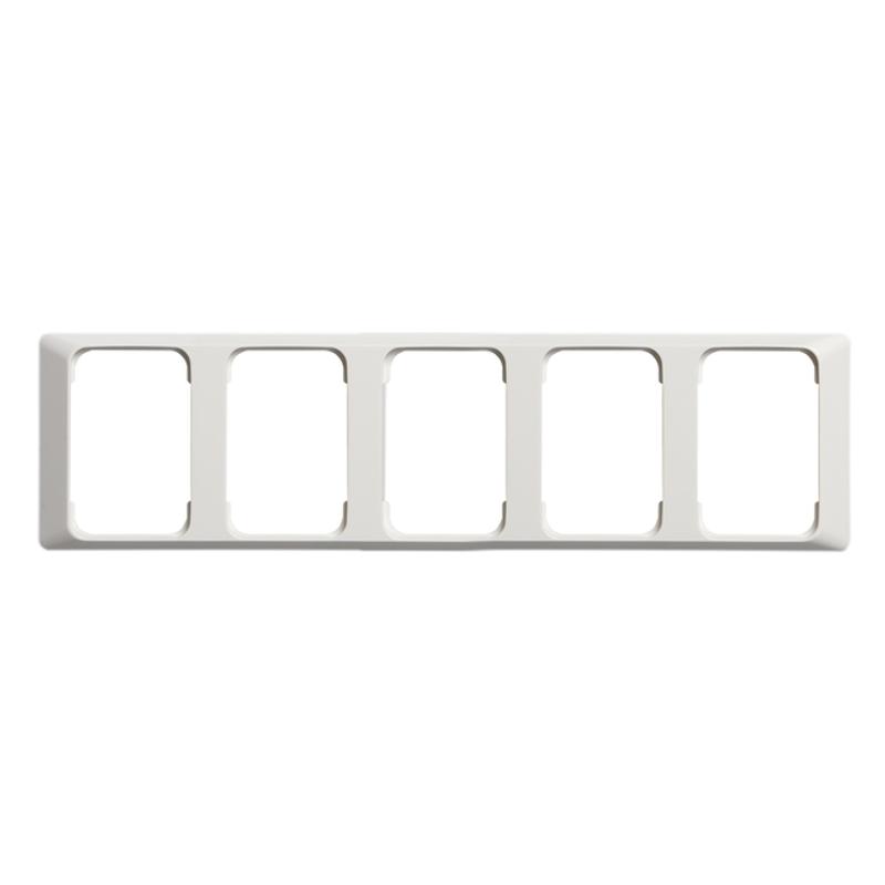 Рамка 5-постовая для DoubleSchuko, 100мм серия Jussi, белая | 2525-100  | 2TKA000826G1 | ABB — ABB