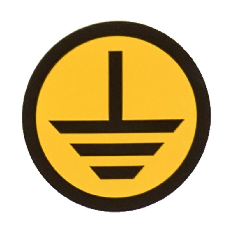 Знак круглый "земля" (1шт) (d20мм) PROxima | an-1-04 | EKF — EKF