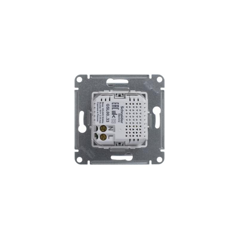 Glossa Белый USB Розетка, 5В/2100мА, 2х5В/1050мА, механизм | GSL000133 | SE — миниатюра 4