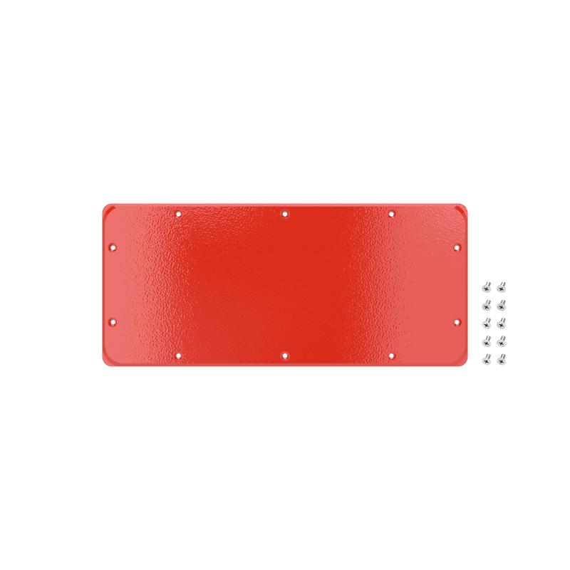 Фланец сплошной для корпусов ST, тип 3, 343x153 мм, красный RAL3020 | R5FSST01-RAL3020 | DKC — DKC (ДКС)