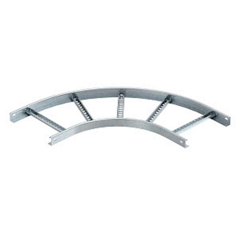 Угловая секция 90° лестничного лотка 45х200 мм R=300 мм | 6225002 | OBO Bettermann — OBO Bettermann