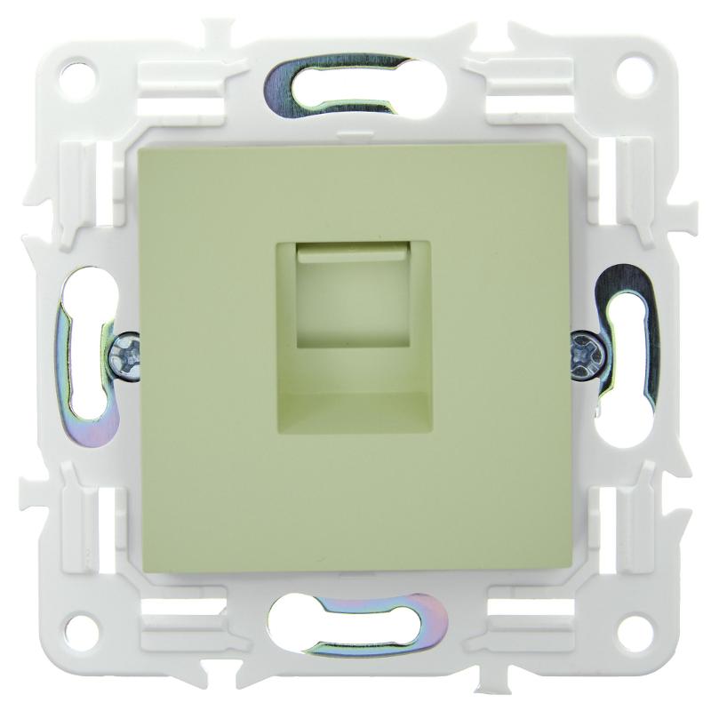 SKANDY Розетка компьютерная RJ45 кат.5E SK-K01M мятный | SK-K10-1-K06 | IEK — миниатюра 2