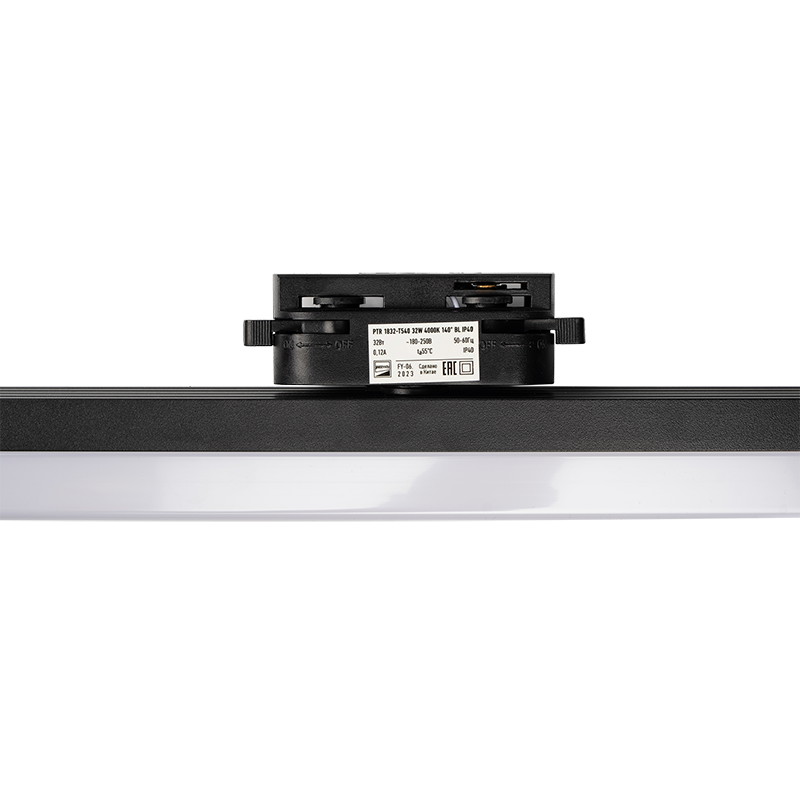 Светильник светодиодный трековый PTR  1832-T540 32w 4000K 140° BL (черный)  IP40  | .5047433 | Jazzway — миниатюра 4