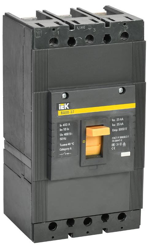 Авт. выкл. ВА88-37  3Р  400А  35кА   | SVA40-3-0400 | IEK — IEK (ИЭК)