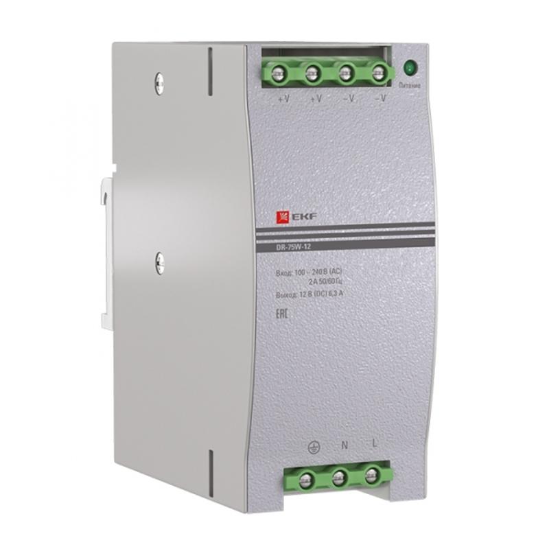 Блок питания 12В DR-75W-12 EKF PROxima |  dr-75w-12 |  EKF — EKF