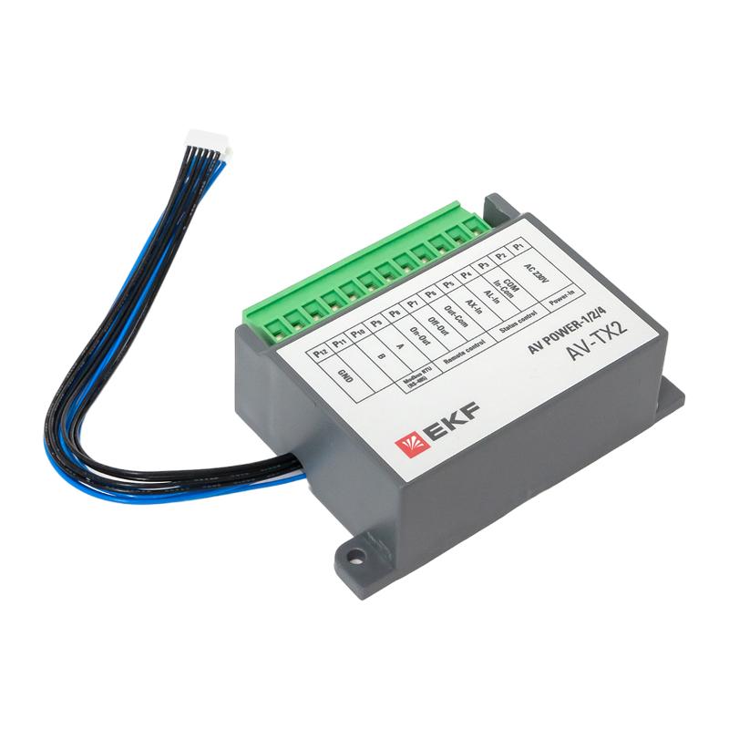 Коммуникационный блок ModBus RTU для ETU x.2 AV POWER-1/2/4 AVERES | mccb-124-modbus-av | EKF — миниатюра 8