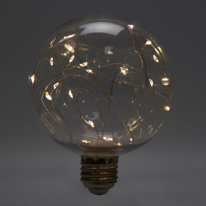 Лампа светодиодная, (3W) 230V E27 2700K G95, LB-382 | 41677 | FERON — миниатюра 4