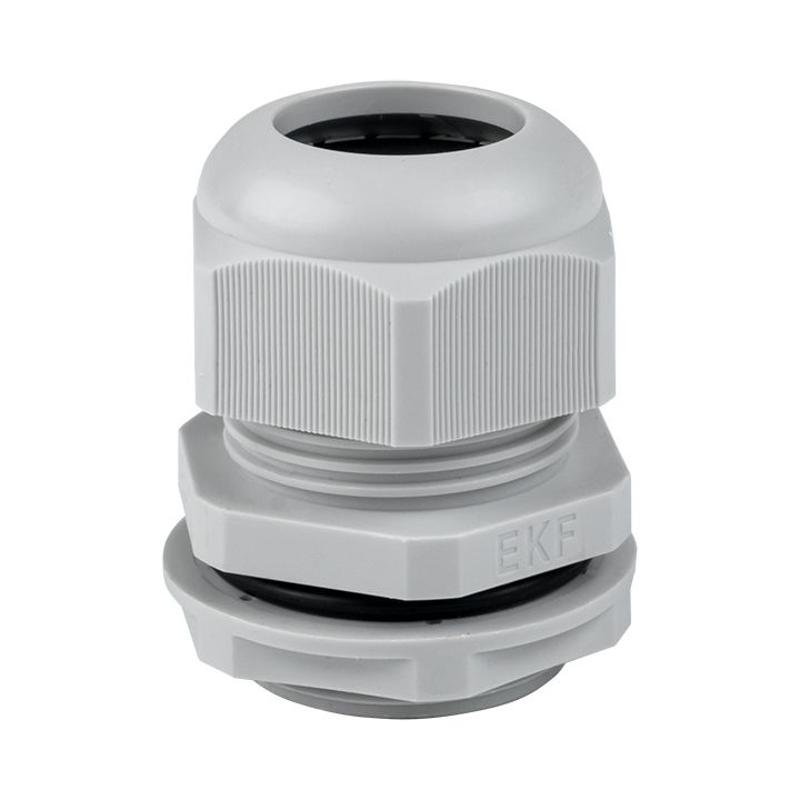 Сальник PG25 IP54 (20 шт) d отв. 31 мм / d провод. 16-21 мм PROxima | plc-pg-25-r | EKF — EKF