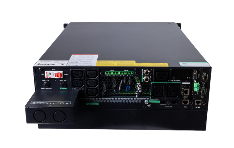 ИБП Smart-Save SRTSE 1 покол. 10000ВА/Вт, 4U,5 C13+3 C19,USB,RS-232,RS485,COM,сухие контакт,прлл,SNMP | SRTSE10KRTXLIG2-NC | Systeme Electric — миниатюра 6