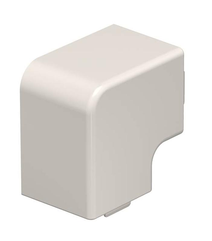 Крышка плоского угла кабельного канала WDK 40x40 мм (ПВХ,кремовый) (WDK HF40040CW) | 6161294 | OBO Bettermann — OBO Bettermann